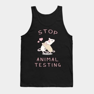 Stop Animal Testing Tank Top